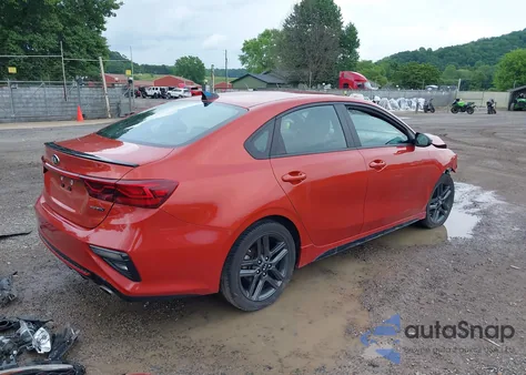 2021 Kia Forte Gt-Line из США, поврежденный, VIN 3KPF34AD0ME298301